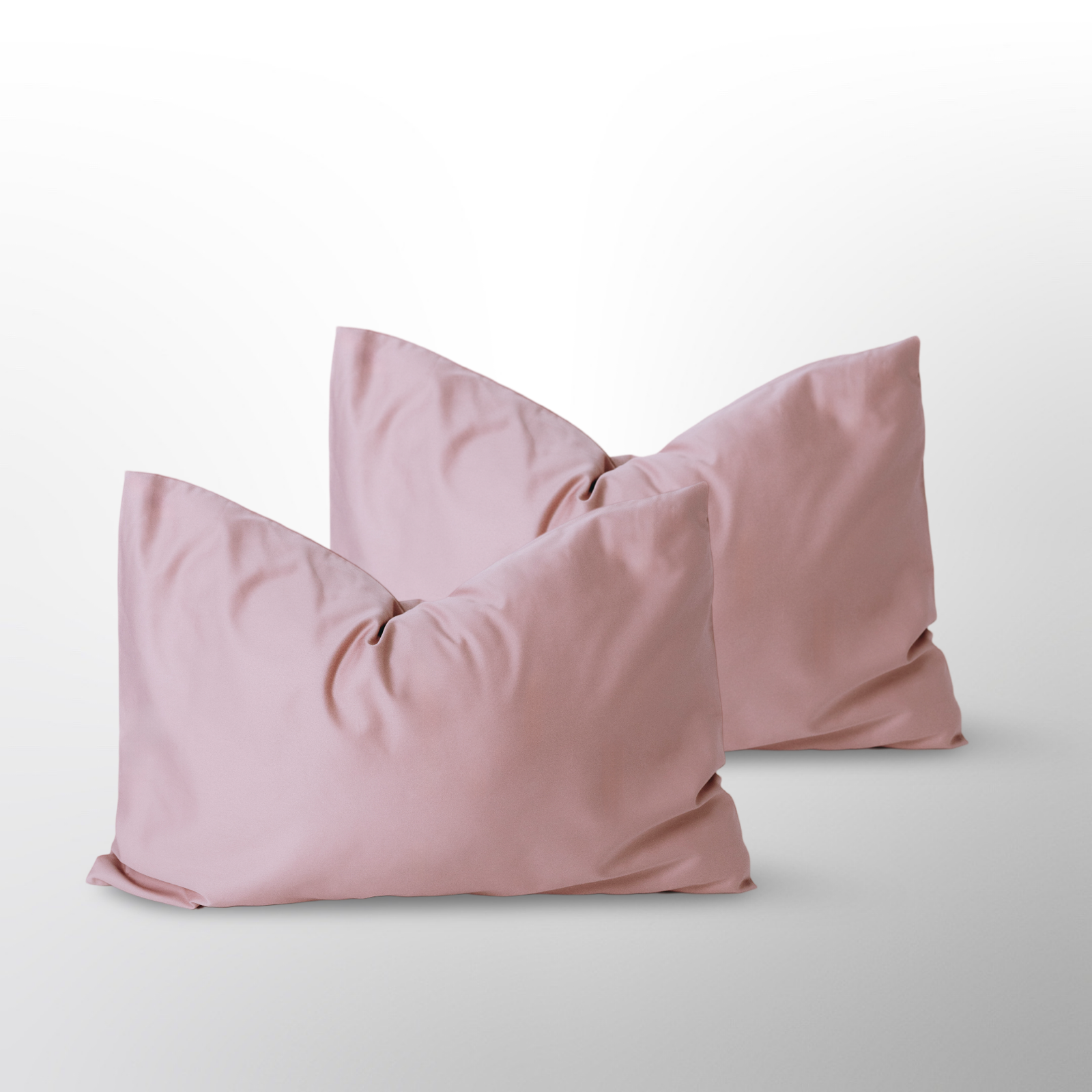 Rožinė medvilnės satino patalynė